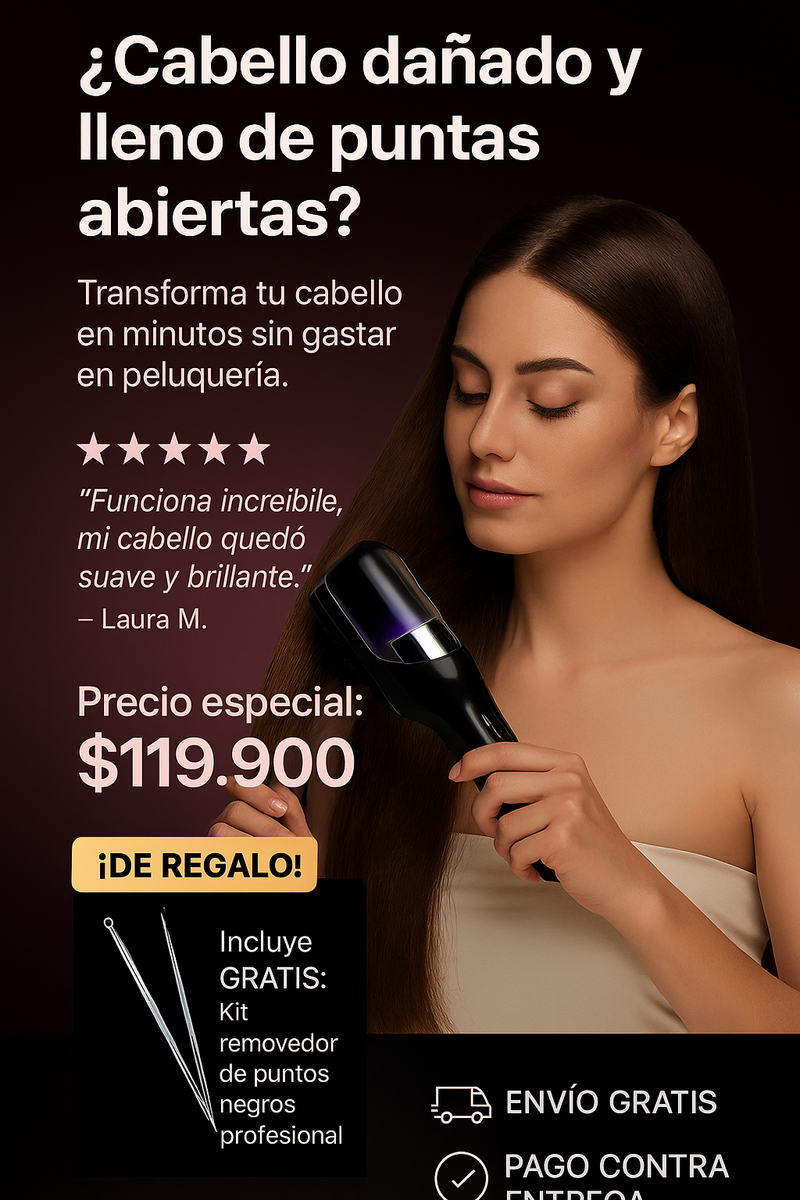 🌸 Cortador de Puntas Abiertas Inalámbrico + Set de Extracción GRATIS