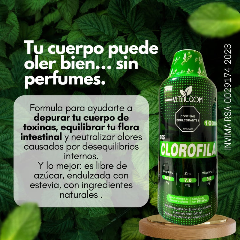 CLOROFILA La bebida verde que fortalece tu inmunidad y te hace brillar