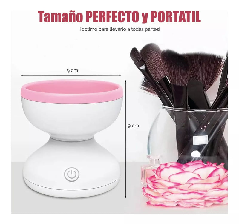 BrushClean Pro: Limpiador de Brochas Giratorio USB
