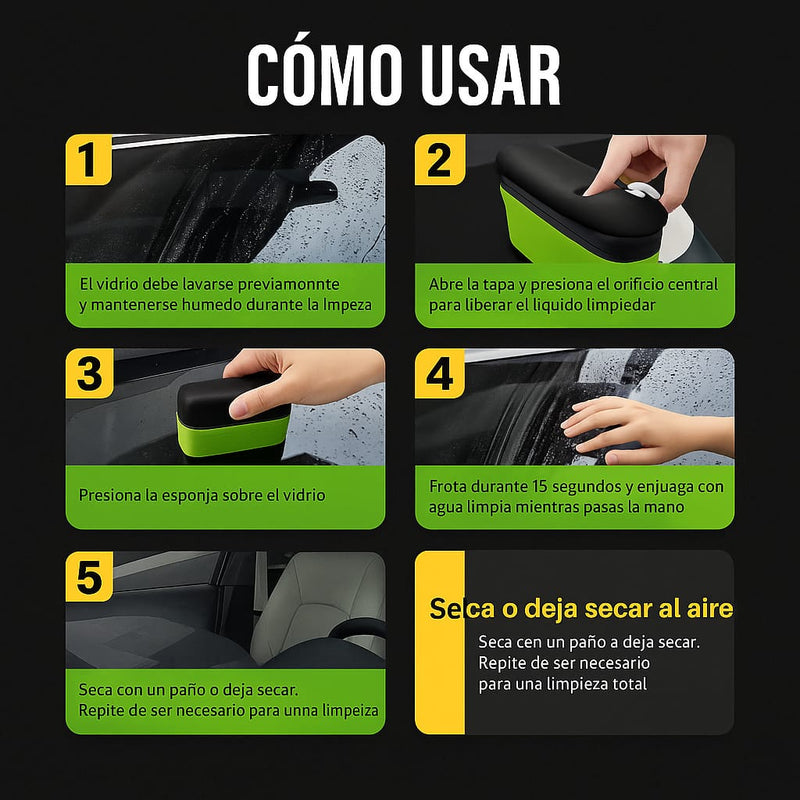 Cepillo Limpiador de vidrios de carro