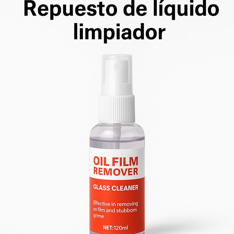 Liquido limpiador de vidrios repuesto